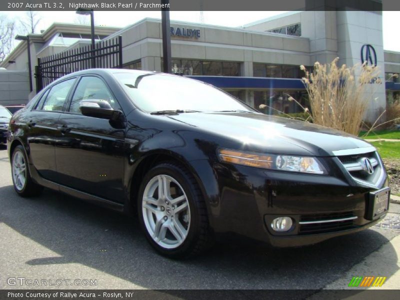 Nighthawk Black Pearl / Parchment 2007 Acura TL 3.2