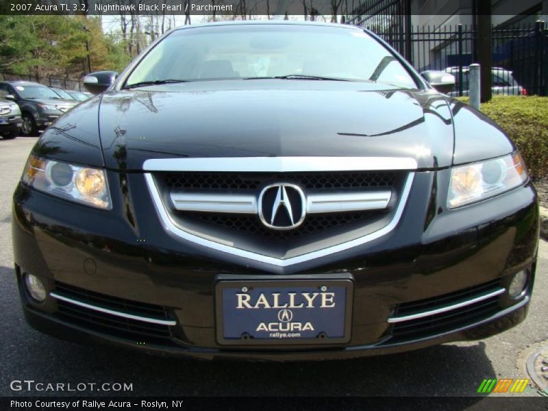Nighthawk Black Pearl / Parchment 2007 Acura TL 3.2