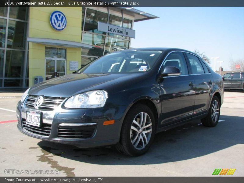 Blue Graphite Metallic / Anthracite Black 2006 Volkswagen Jetta 2.5 Sedan