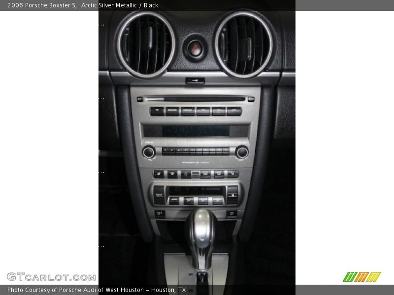 Arctic Silver Metallic / Black 2006 Porsche Boxster S