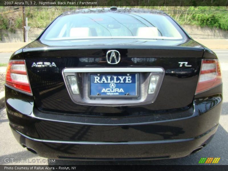 Nighthawk Black Pearl / Parchment 2007 Acura TL 3.2