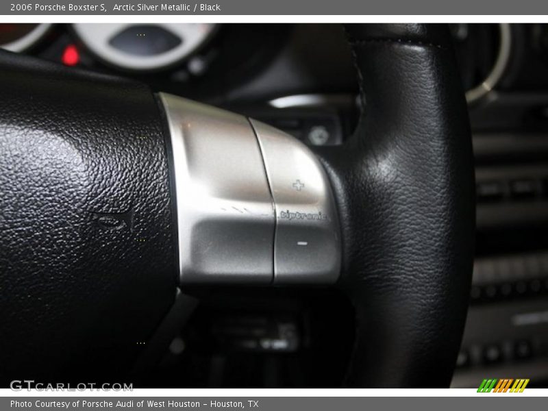 Arctic Silver Metallic / Black 2006 Porsche Boxster S