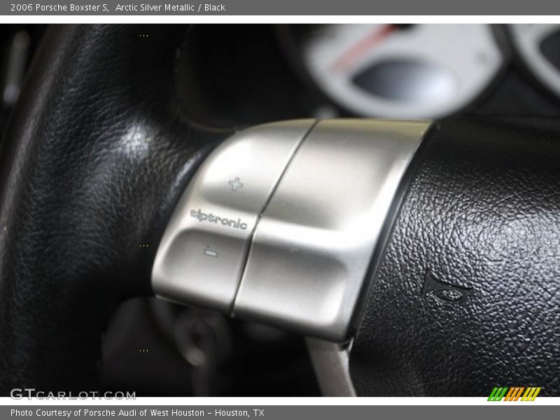 Arctic Silver Metallic / Black 2006 Porsche Boxster S