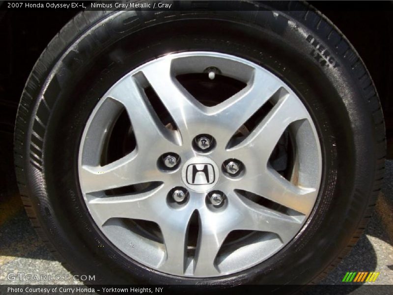 Nimbus Gray Metallic / Gray 2007 Honda Odyssey EX-L