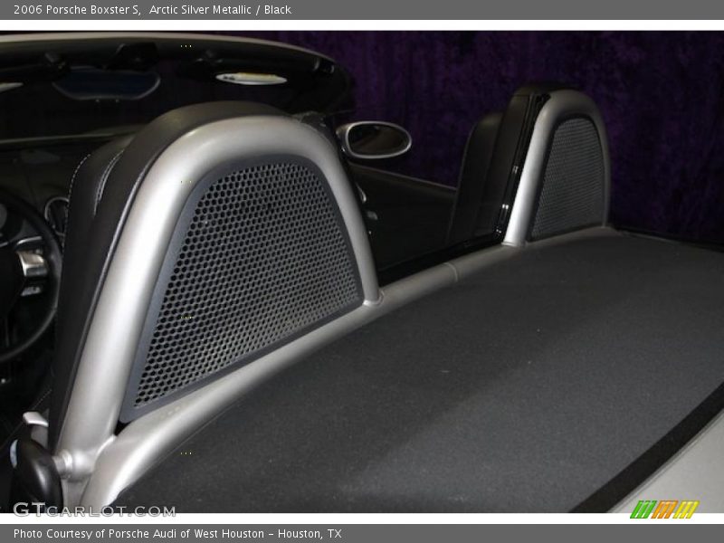 Arctic Silver Metallic / Black 2006 Porsche Boxster S