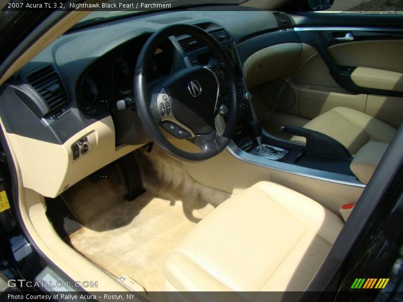 Nighthawk Black Pearl / Parchment 2007 Acura TL 3.2