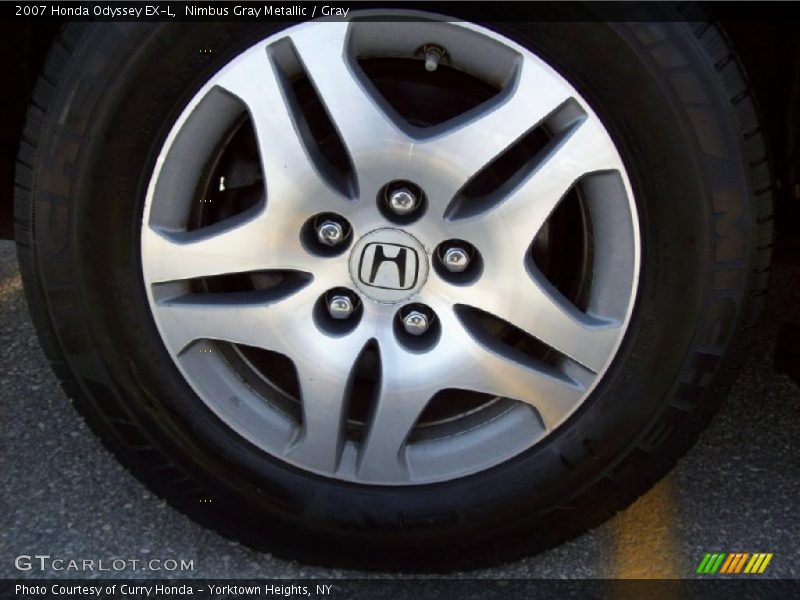 Nimbus Gray Metallic / Gray 2007 Honda Odyssey EX-L