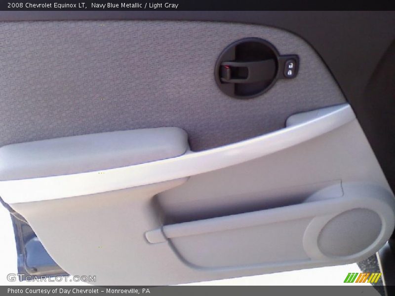Navy Blue Metallic / Light Gray 2008 Chevrolet Equinox LT