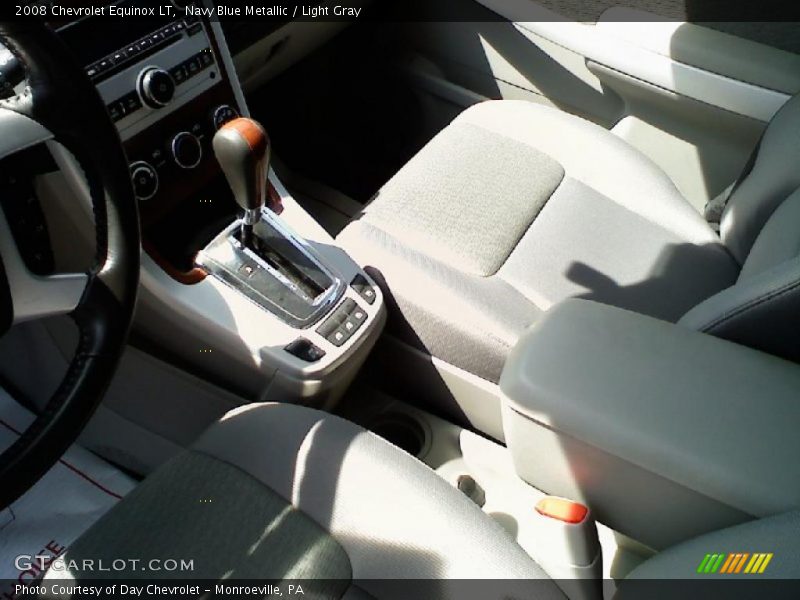 Navy Blue Metallic / Light Gray 2008 Chevrolet Equinox LT