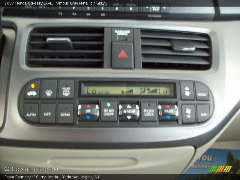 Nimbus Gray Metallic / Gray 2007 Honda Odyssey EX-L