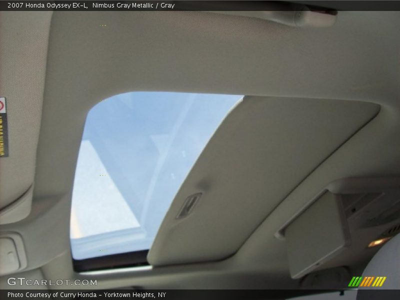 Nimbus Gray Metallic / Gray 2007 Honda Odyssey EX-L