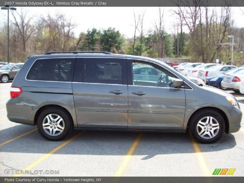Nimbus Gray Metallic / Gray 2007 Honda Odyssey EX-L