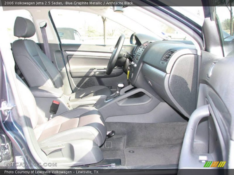Blue Graphite Metallic / Anthracite Black 2006 Volkswagen Jetta 2.5 Sedan
