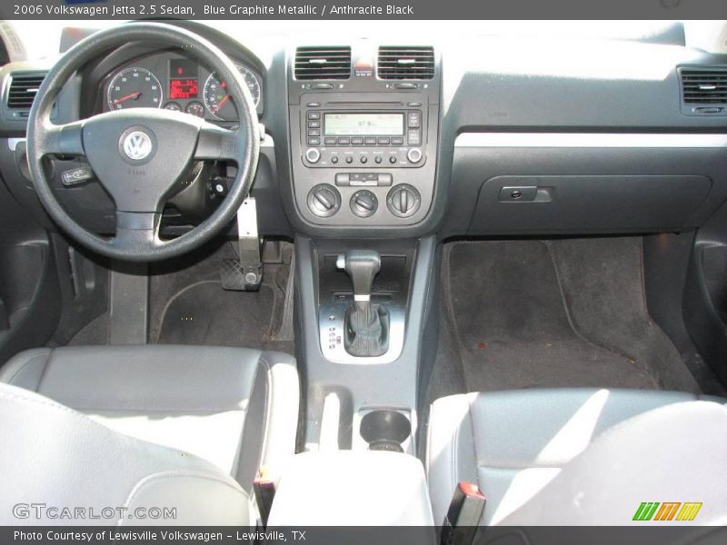 Blue Graphite Metallic / Anthracite Black 2006 Volkswagen Jetta 2.5 Sedan