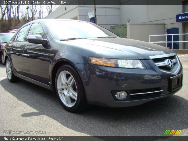 Carbon Gray Pearl / Ebony 2007 Acura TL 3.2