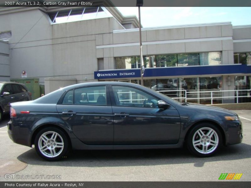 Carbon Gray Pearl / Ebony 2007 Acura TL 3.2
