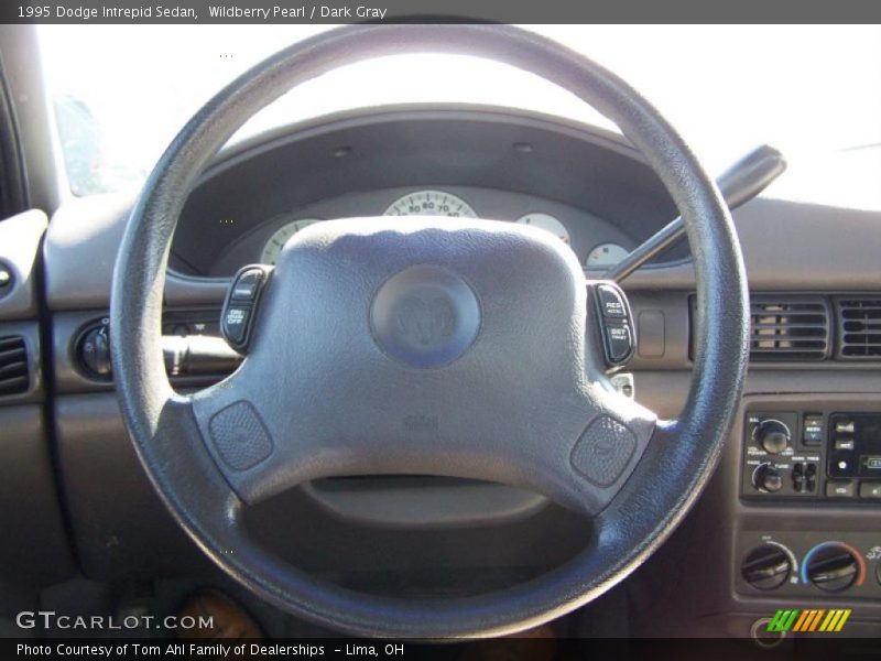 Wildberry Pearl / Dark Gray 1995 Dodge Intrepid Sedan