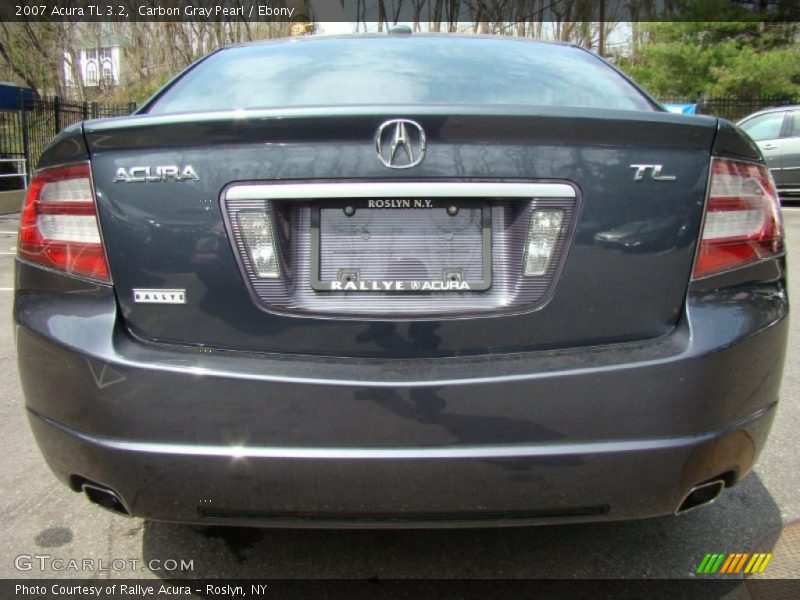 Carbon Gray Pearl / Ebony 2007 Acura TL 3.2