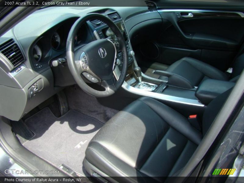 Carbon Gray Pearl / Ebony 2007 Acura TL 3.2