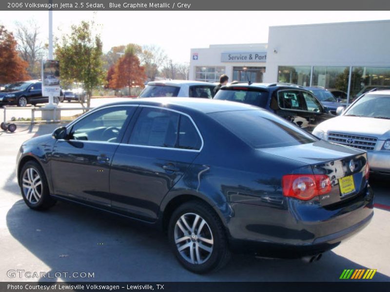 Blue Graphite Metallic / Grey 2006 Volkswagen Jetta 2.5 Sedan