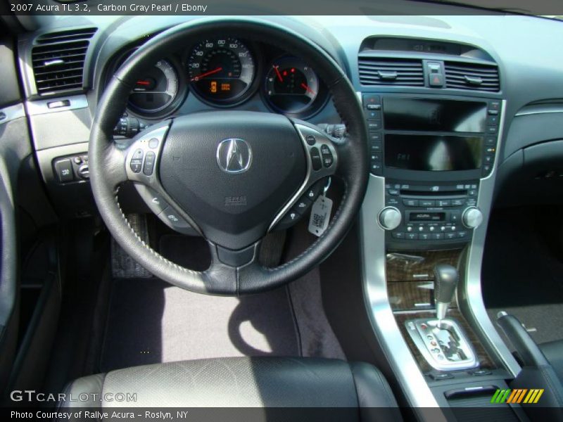 Carbon Gray Pearl / Ebony 2007 Acura TL 3.2