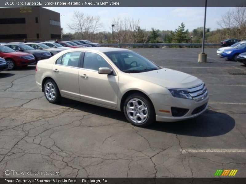 Smokestone Metallic / Medium Light Stone 2010 Ford Fusion SE