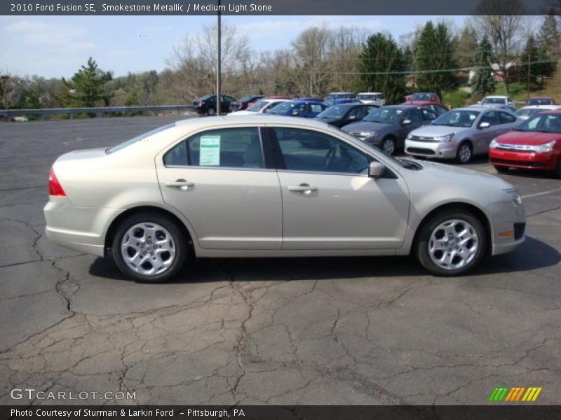 Smokestone Metallic / Medium Light Stone 2010 Ford Fusion SE
