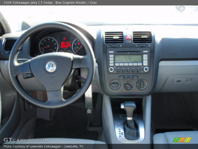 Blue Graphite Metallic / Grey 2006 Volkswagen Jetta 2.5 Sedan