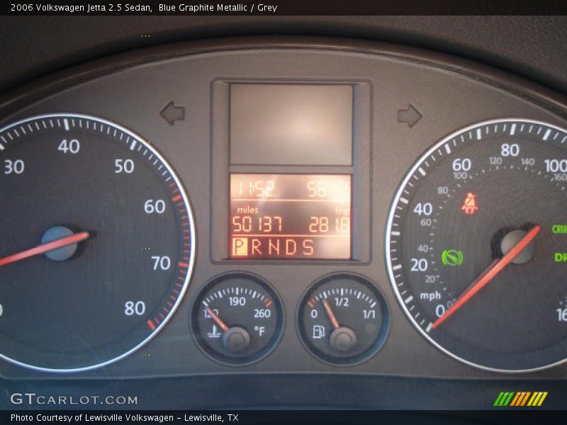 Blue Graphite Metallic / Grey 2006 Volkswagen Jetta 2.5 Sedan