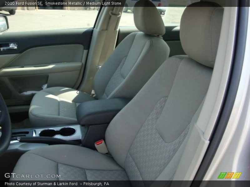 Smokestone Metallic / Medium Light Stone 2010 Ford Fusion SE