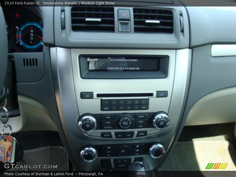 Smokestone Metallic / Medium Light Stone 2010 Ford Fusion SE