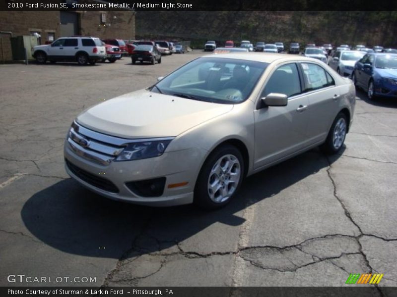 Smokestone Metallic / Medium Light Stone 2010 Ford Fusion SE