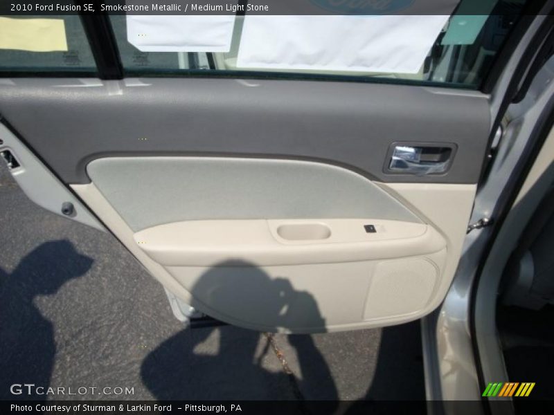 Smokestone Metallic / Medium Light Stone 2010 Ford Fusion SE