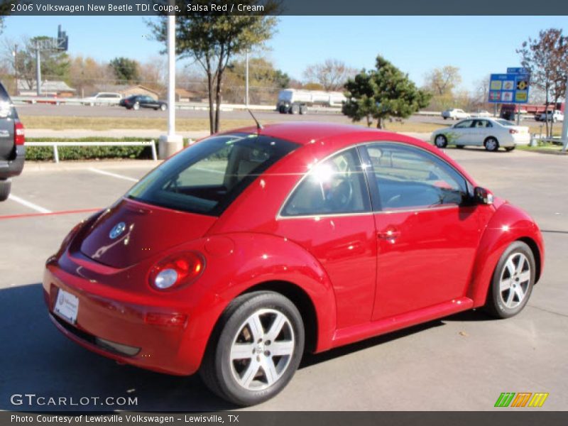 Salsa Red / Cream 2006 Volkswagen New Beetle TDI Coupe