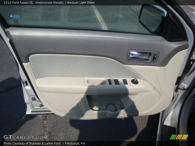 Smokestone Metallic / Medium Light Stone 2010 Ford Fusion SE