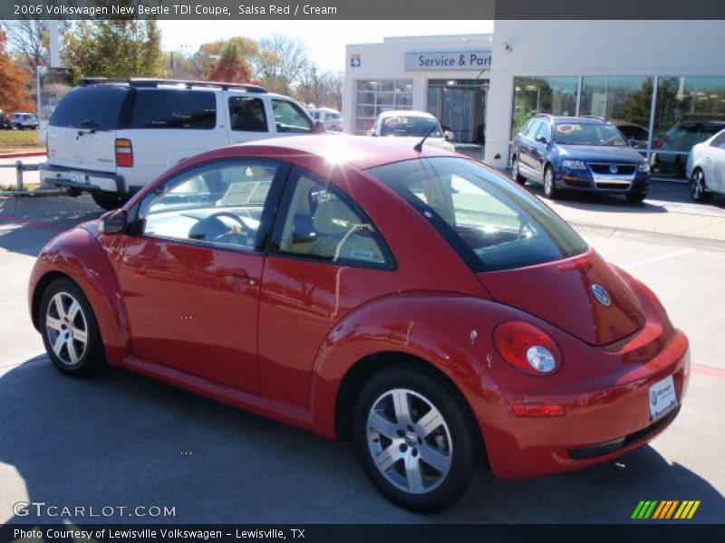 Salsa Red / Cream 2006 Volkswagen New Beetle TDI Coupe