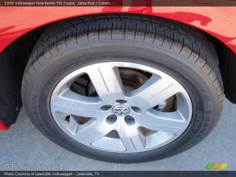 Salsa Red / Cream 2006 Volkswagen New Beetle TDI Coupe