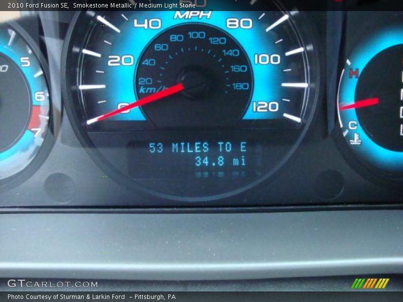Smokestone Metallic / Medium Light Stone 2010 Ford Fusion SE