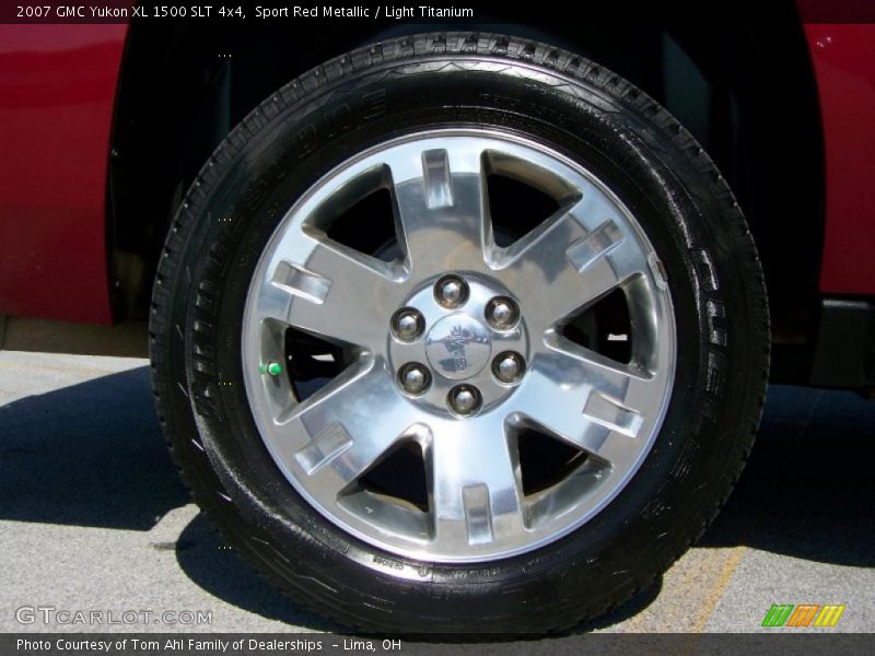 Sport Red Metallic / Light Titanium 2007 GMC Yukon XL 1500 SLT 4x4