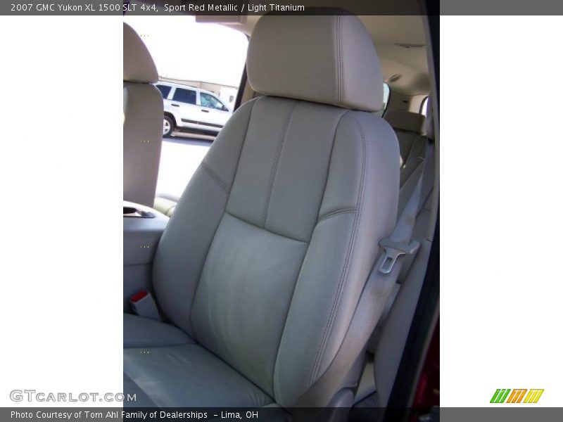 Sport Red Metallic / Light Titanium 2007 GMC Yukon XL 1500 SLT 4x4