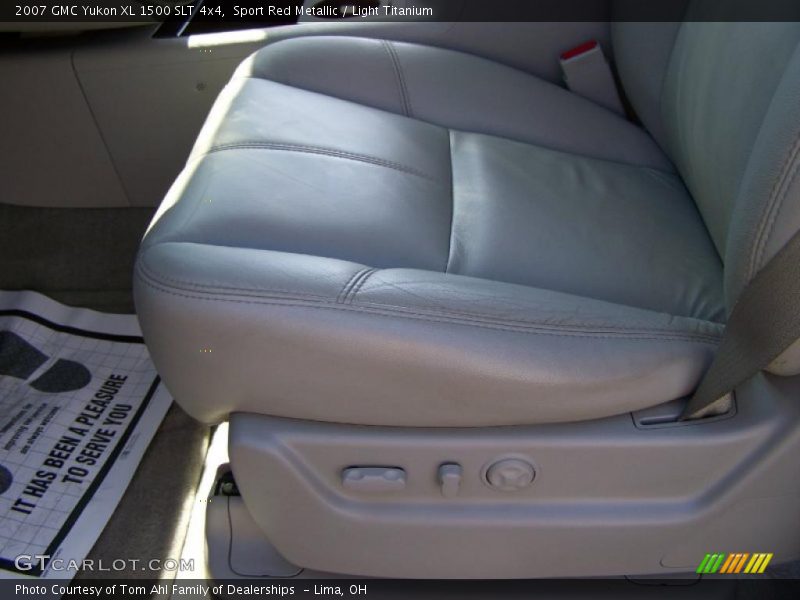 Sport Red Metallic / Light Titanium 2007 GMC Yukon XL 1500 SLT 4x4