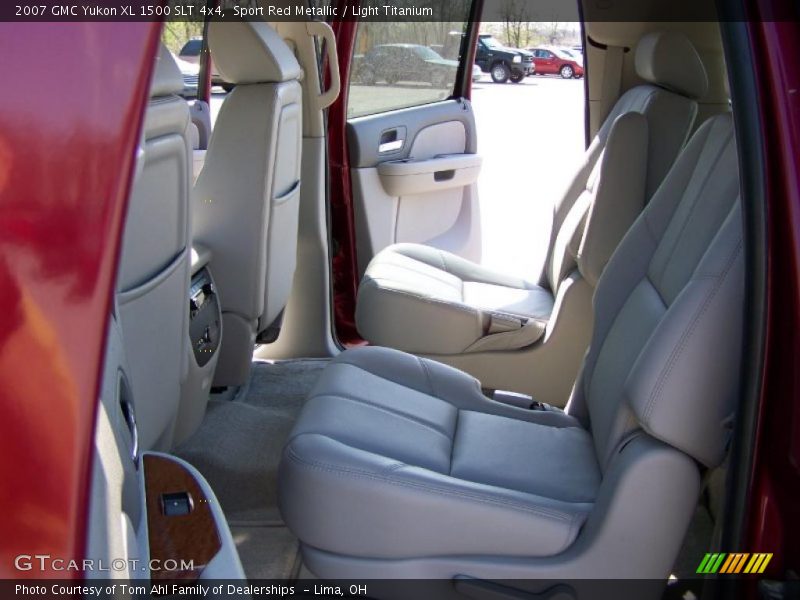 Sport Red Metallic / Light Titanium 2007 GMC Yukon XL 1500 SLT 4x4