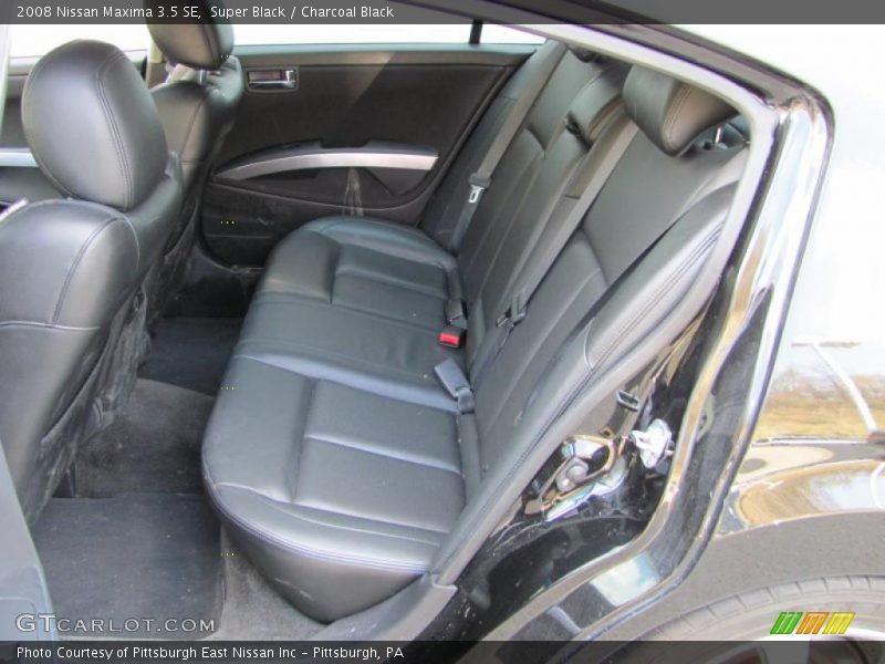 Super Black / Charcoal Black 2008 Nissan Maxima 3.5 SE