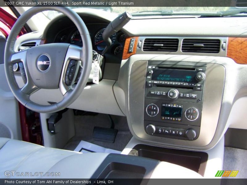 Sport Red Metallic / Light Titanium 2007 GMC Yukon XL 1500 SLT 4x4
