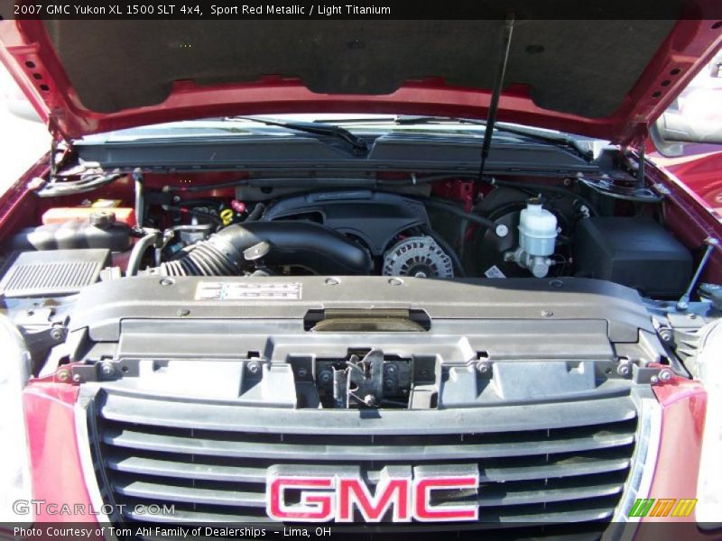 Sport Red Metallic / Light Titanium 2007 GMC Yukon XL 1500 SLT 4x4