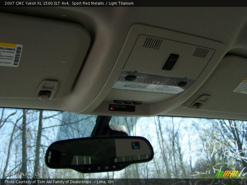 Sport Red Metallic / Light Titanium 2007 GMC Yukon XL 1500 SLT 4x4