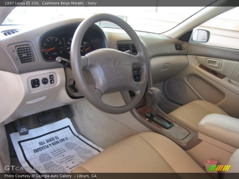 Cashmere Beige Metallic / Ivory 1997 Lexus ES 300