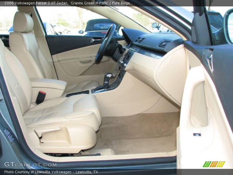 Granite Green Metallic / Pure Beige 2006 Volkswagen Passat 2.0T Sedan