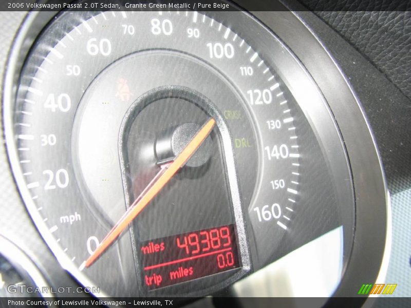 Granite Green Metallic / Pure Beige 2006 Volkswagen Passat 2.0T Sedan