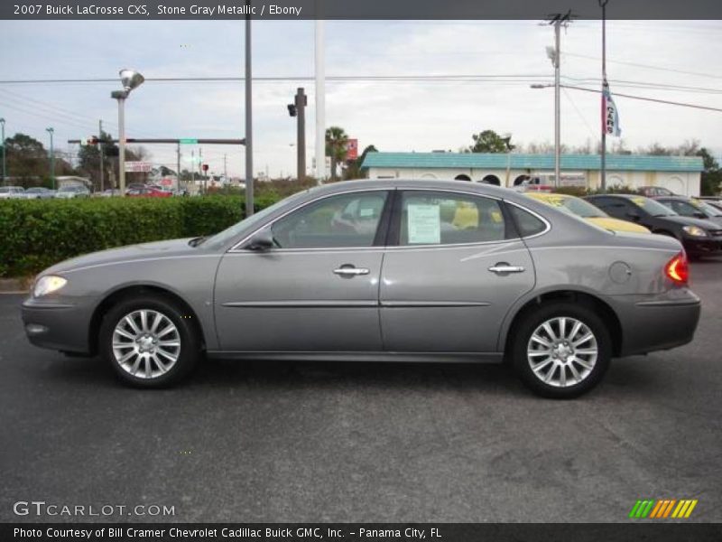 Stone Gray Metallic / Ebony 2007 Buick LaCrosse CXS